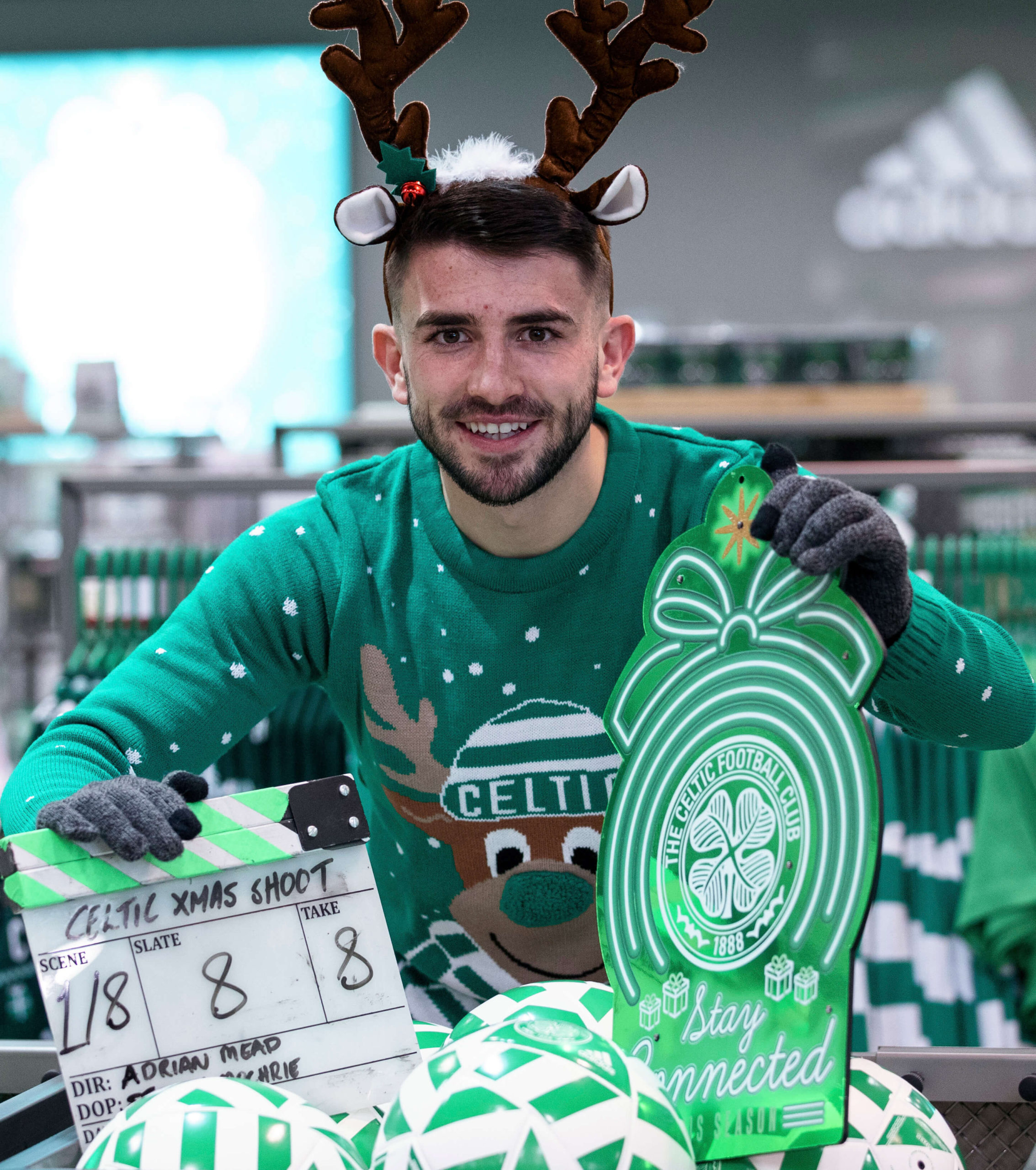 Celtic FC Christmas 2020 Retail Campaign Loop Design Agency